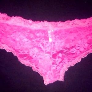 HOT PINK Sexy Lace Panty